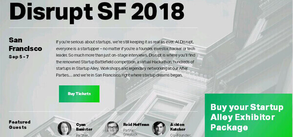 Disrupt SF 2018 от TechCrunch